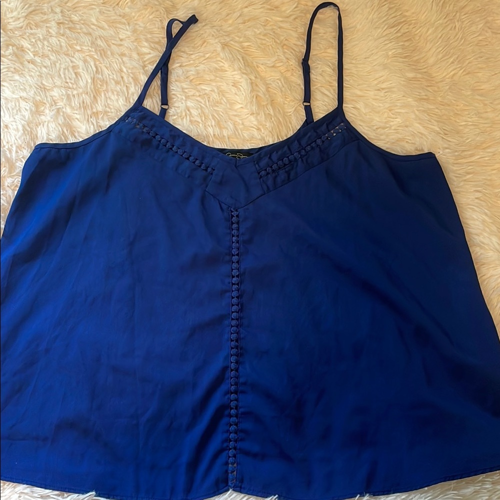 Jessica Simpson Elegant Blue Women's Top